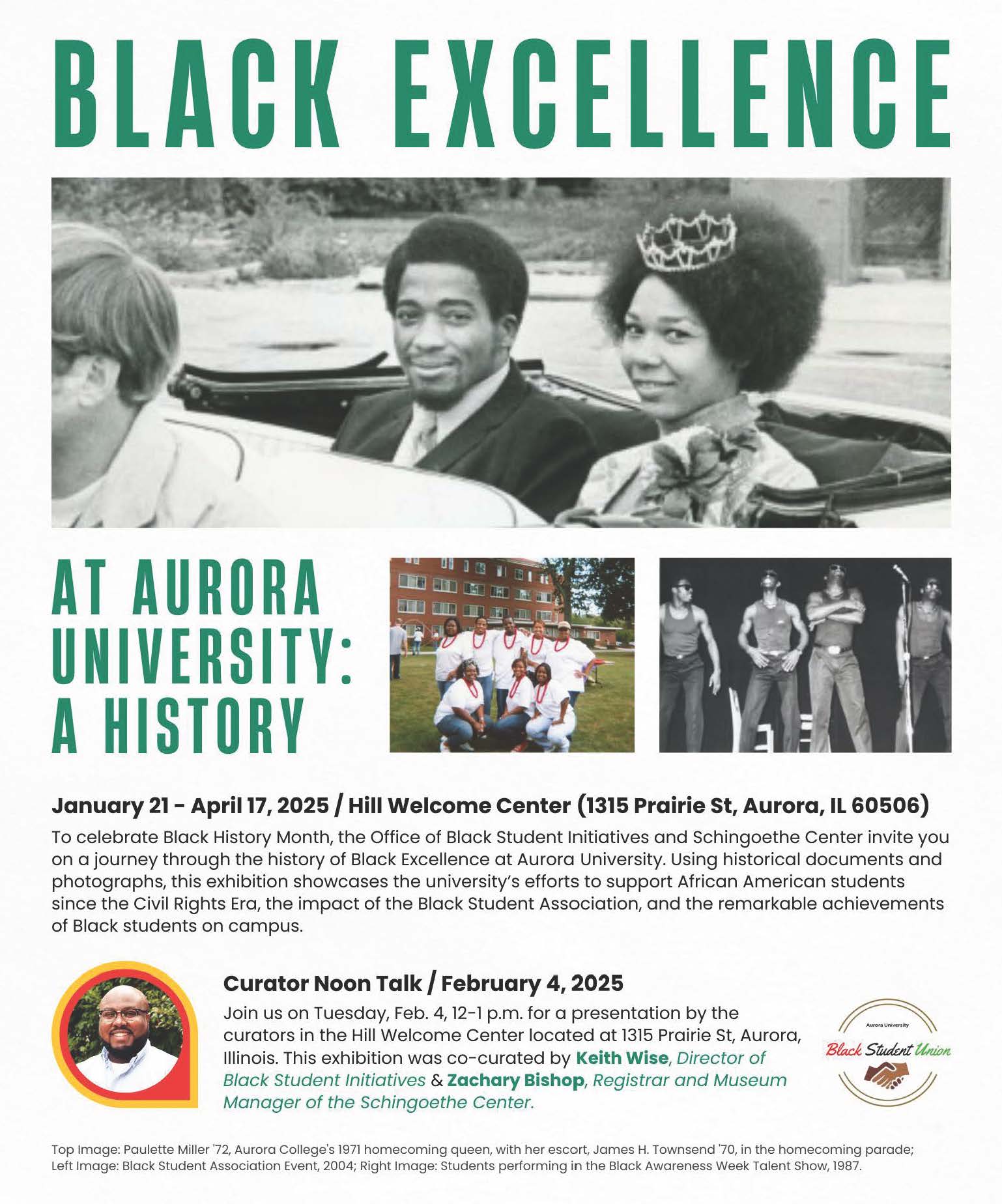 Black Excellence at Aurora University: A History